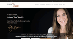 Desktop Screenshot of financialimpact.com